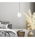 Pendant lamps - Light Prestige Fondi 1 pendant E14 transparent LP-1214/1P - product 3