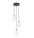 Pendant lamps - Light Prestige Fondi 3 pendant E14 transparent LP-1214/3P - product 1
