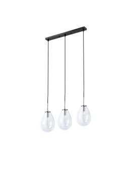 Light Prestige Fondi 3 linia wisząca E14 czarny LP-1214/3L