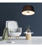 Pendant lamps with lampshade - Light Prestige Bali pendant black E27 black LP-1322/1P BK - product 2