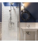 Wall lamps with lampshade - Light Prestige Bali wall lamp white E14 white LP-5031/1W WH - product 4