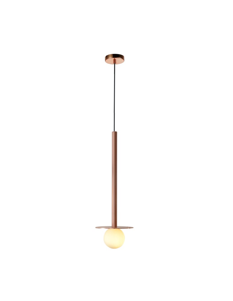 Pendant lamps rose gold - Light Prestige Bolita small pendant pink gold G9 pink gold LP-048/1PS GR - product kolory-swiatla.pl 1
