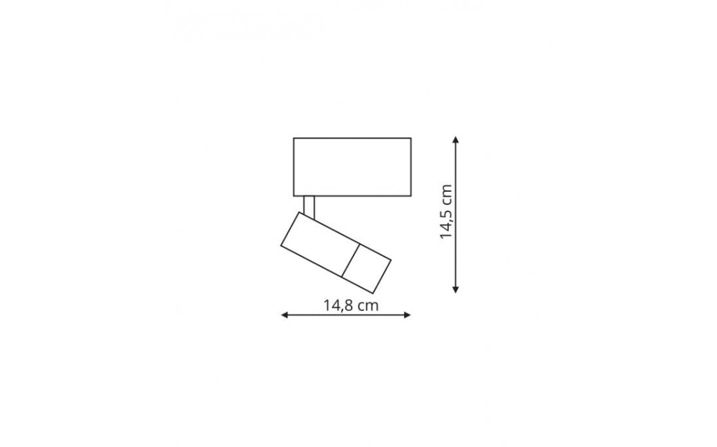 Light Prestige Reflektor SUN 1 magnetic LED czarny LP-557-MAG-BK