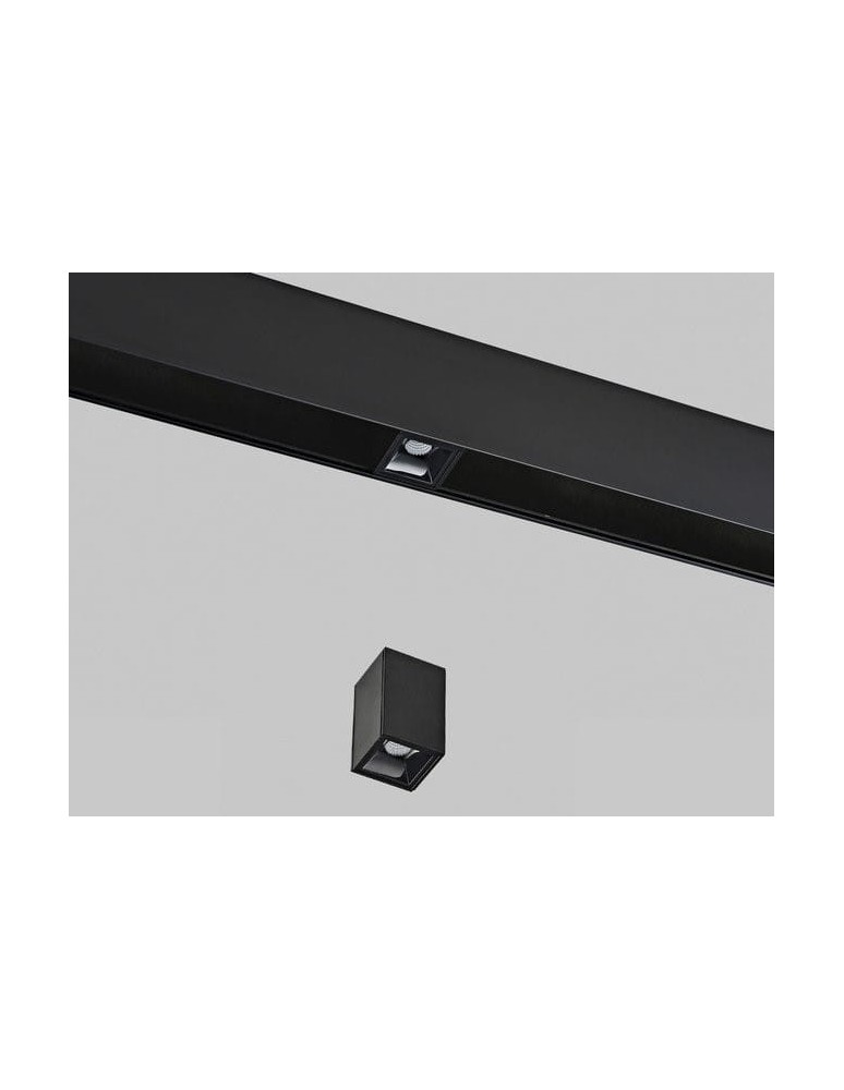 Magnetic rail lamps - Light Prestige Spotlight Star 1 magnetic LED black LP-555-MAG-BK - product kolory-swiatla.pl 2