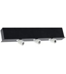 Magnetic rail lamps - Light Prestige Spot Bilbao 3 magnetic LED black LP-563-MAG-BK - product 1