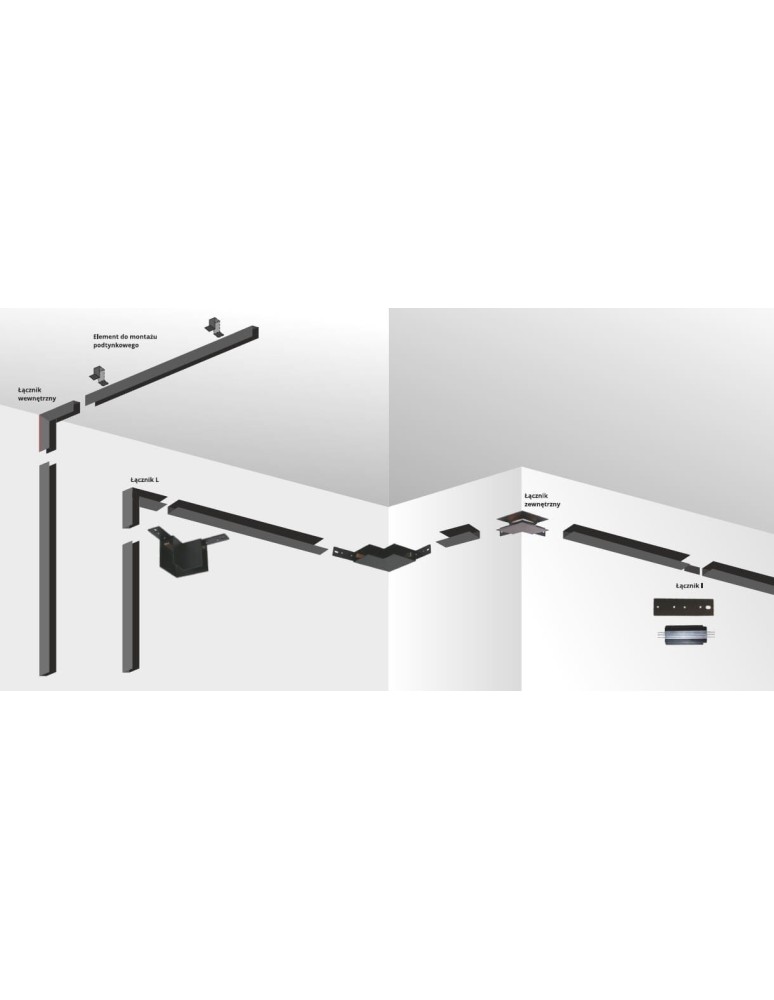 Accessories for magnetic busbars - Light Prestige Internal magnetic switch LP-553-MAG-BK - product kolory-swiatla.pl 3