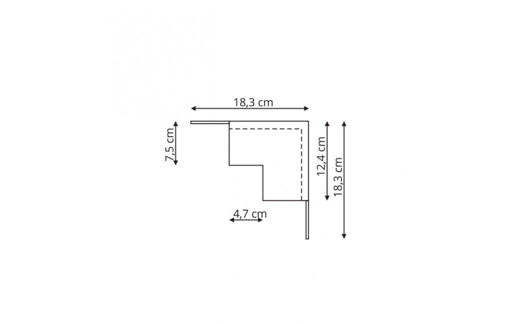 Light Prestige Łącznik wewnętrzny magnetic LP-553-MAG-BK