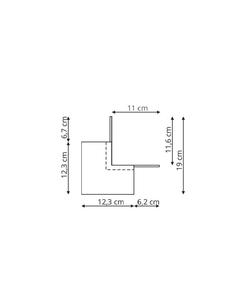 Accessories for magnetic busbars - Light Prestige outdoor magnetic switch LP-554-MAG-BK - product kolory-swiatla.pl 4