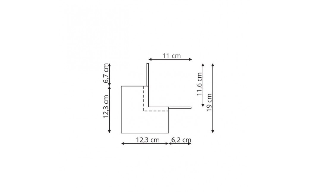 Light Prestige Łącznik zewnętrzny magnetic LP-554-MAG-BK