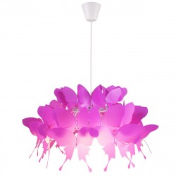 Light Prestige Farfalla 1 wisząca ciemny róż E27 ciemny róż LP-3439/1P dark pink