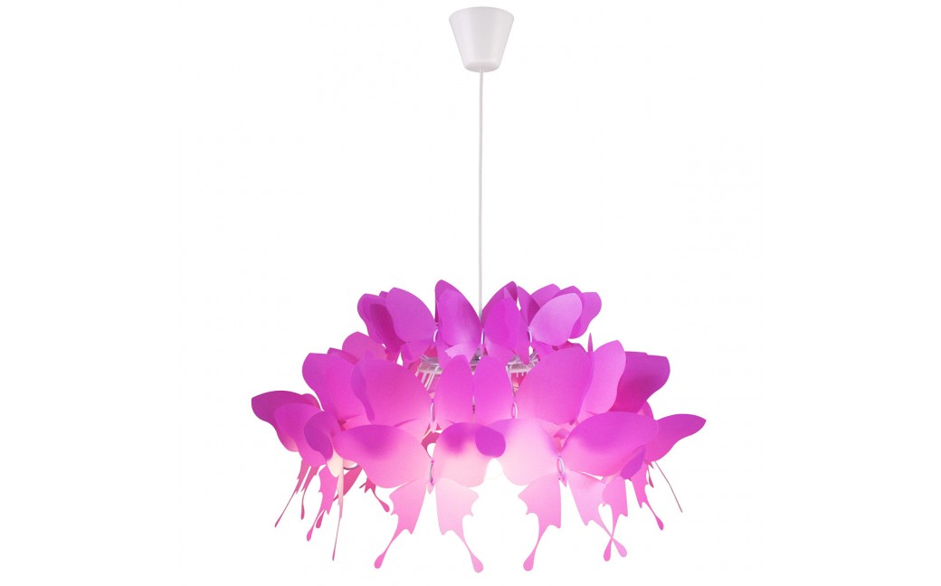 Light Prestige Farfalla 1 wisząca ciemny róż E27 ciemny róż LP-3439/1P dark pink