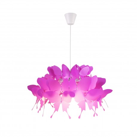 Light Prestige Farfalla 1 wisząca ciemny róż E27 ciemny róż LP-3439/1P dark pink