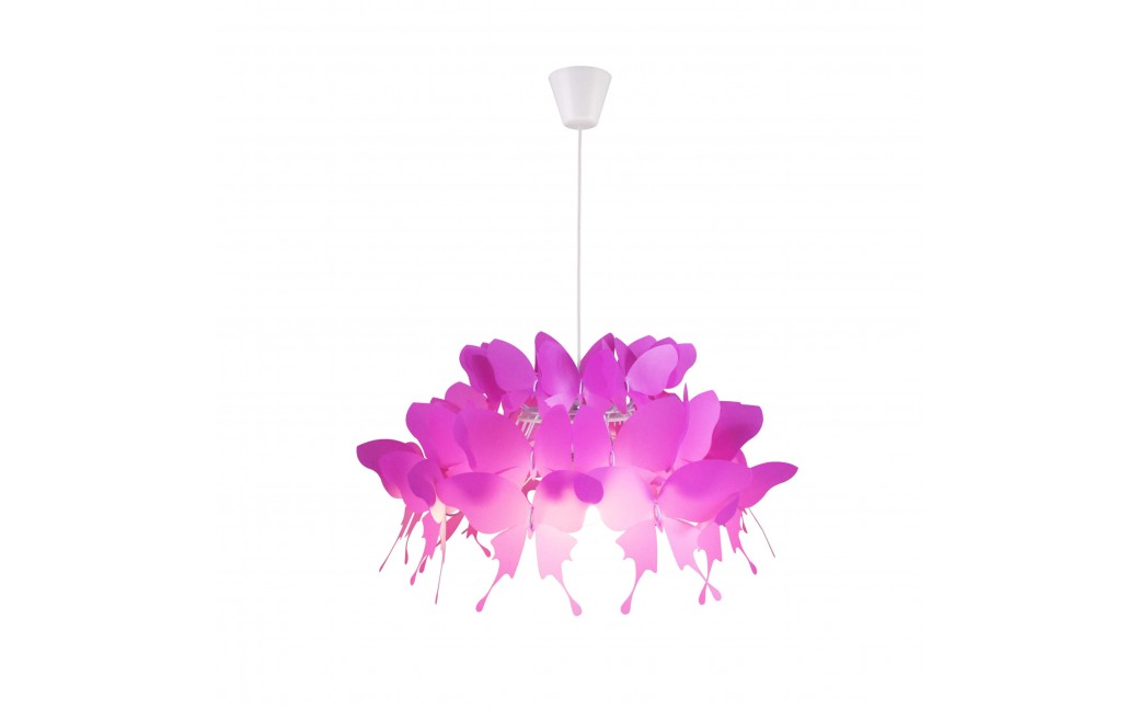 Light Prestige Farfalla 1 wisząca ciemny róż E27 ciemny róż LP-3439/1P dark pink