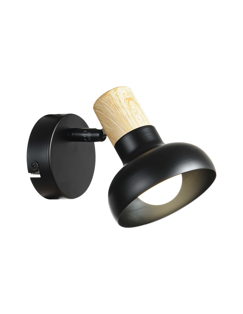 Wall lamps - Light Prestige Arezzo wall lamp black E14 black LP-1420/1W BK - product kolory-swiatla.pl 1