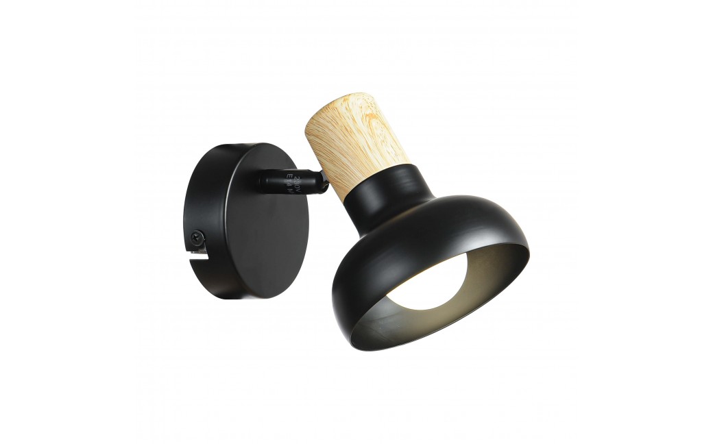 Light Prestige Arezzo kinkiet czarny E14 czarny LP-1420/1W BK