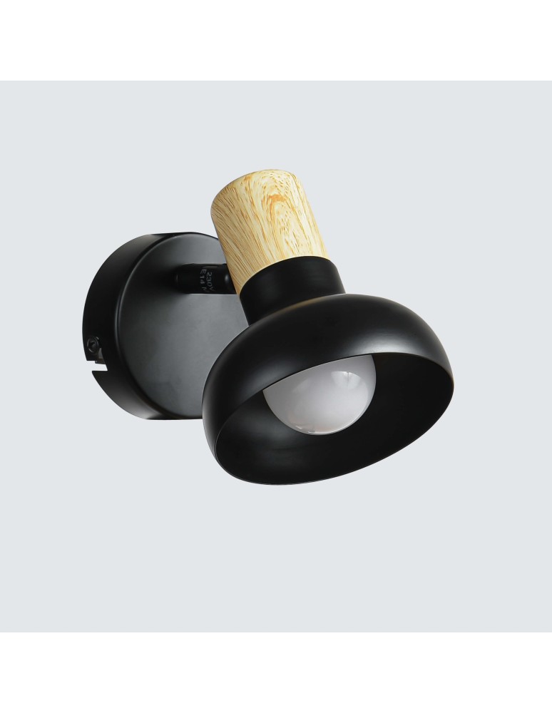 Wall lamps - Light Prestige Arezzo wall lamp black E14 black LP-1420/1W BK - product kolory-swiatla.pl 4