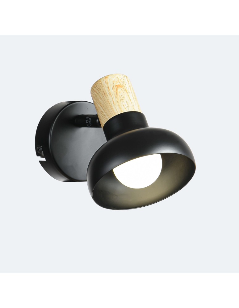 Wall lamps - Light Prestige Arezzo wall lamp black E14 black LP-1420/1W BK - product kolory-swiatla.pl 5