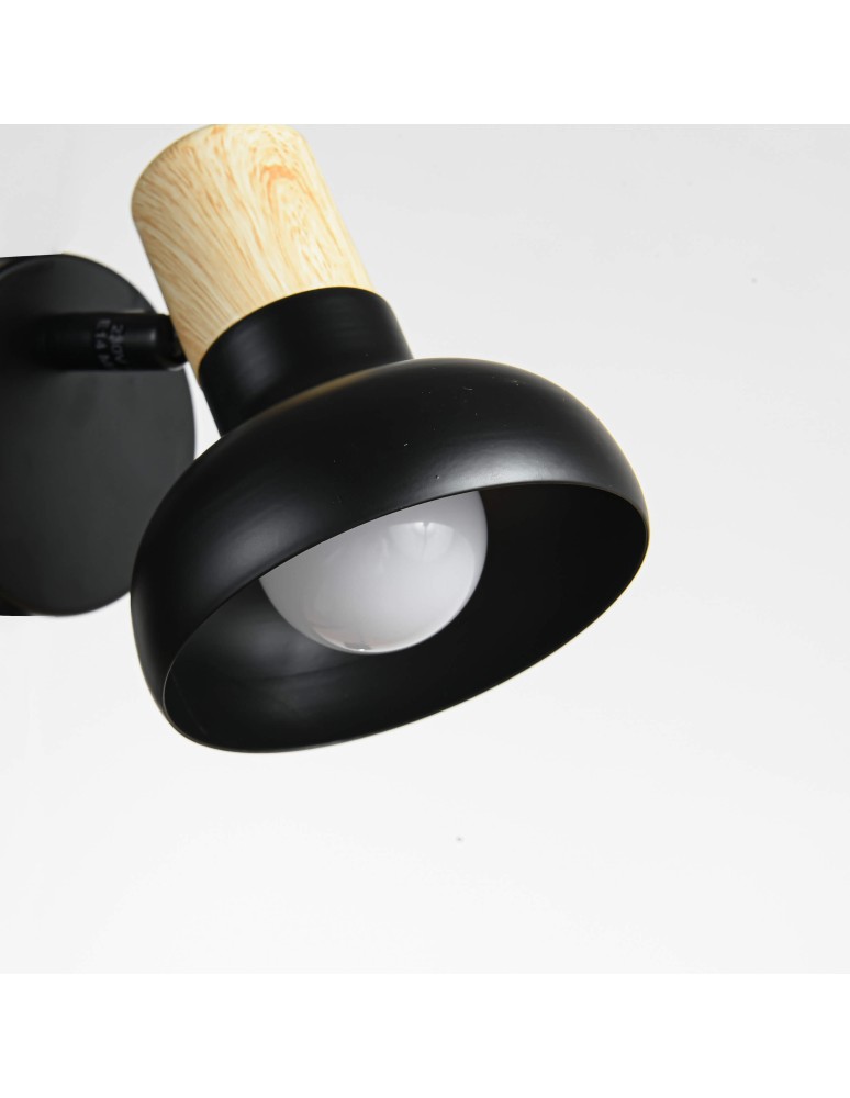 Wall lamps - Light Prestige Arezzo wall lamp black E14 black LP-1420/1W BK - product kolory-swiatla.pl 6