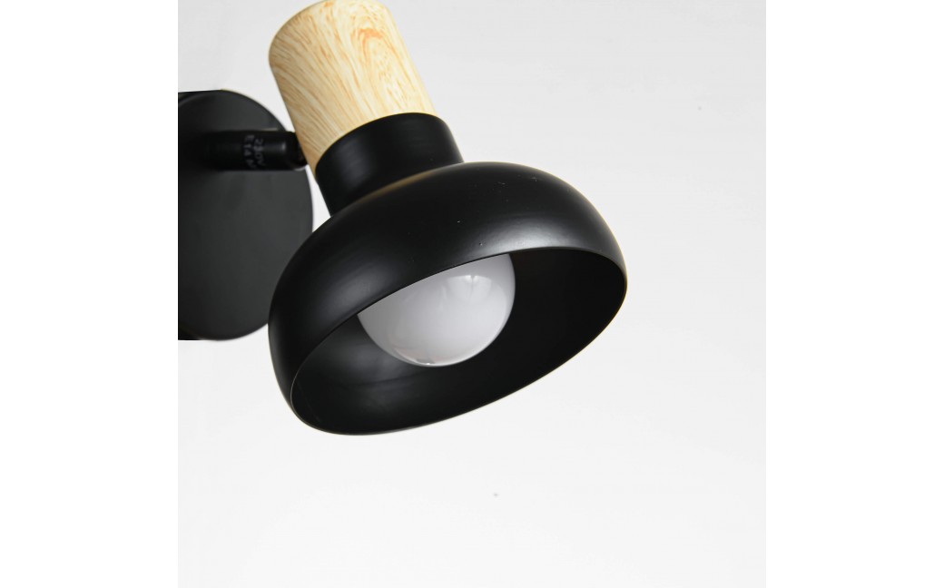 Light Prestige Arezzo kinkiet czarny E14 czarny LP-1420/1W BK