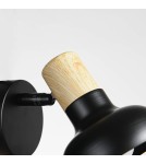 Wall lamps - Light Prestige Arezzo wall lamp black E14 black LP-1420/1W BK - product 7