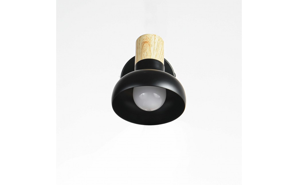 Light Prestige Arezzo kinkiet czarny E14 czarny LP-1420/1W BK