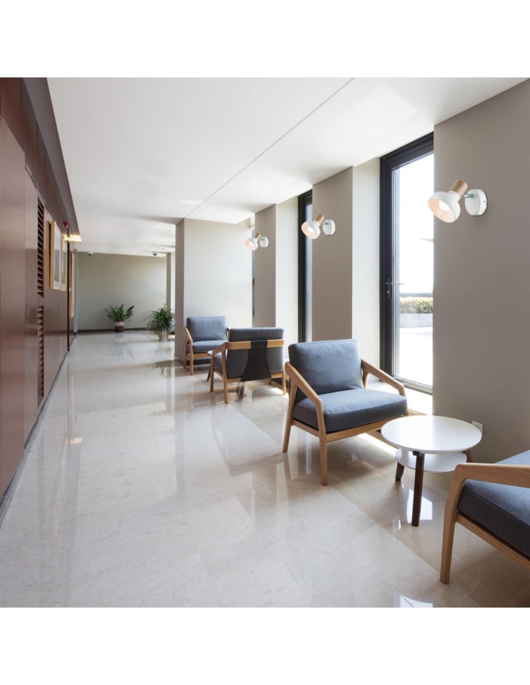 Wall lamps - Light Prestige Arezzo wall lamp white E14 white LP-1420/1W WH - product kolory-swiatla.pl 2