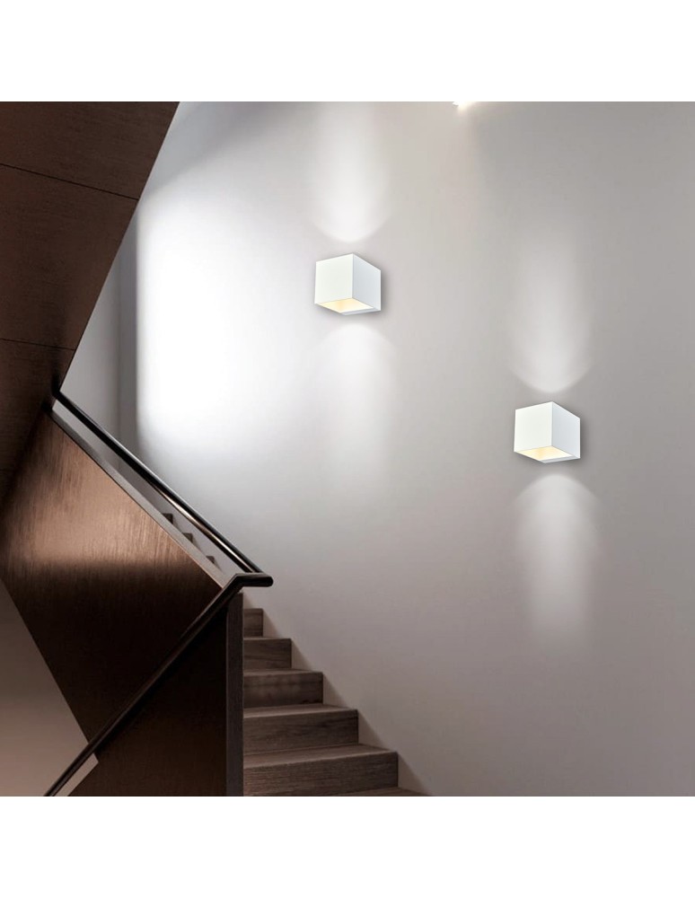 Minimalist wall lamps - Light Prestige Alaska wall lamp white G9 white LP-104/1W WH - product kolory-swiatla.pl 2