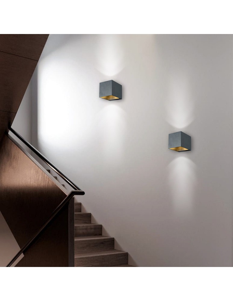 Minimalist wall lamps - Light Prestige Alaska wall lamp black G9 black LP-104/1W BK - product kolory-swiatla.pl 2