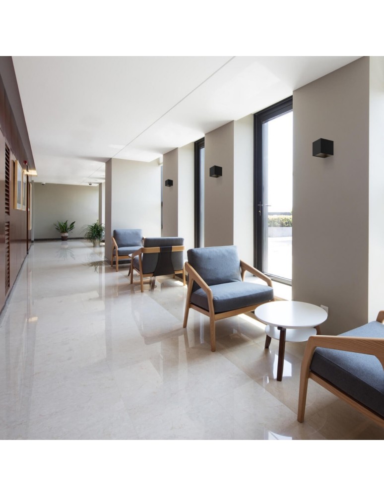 Minimalist wall lamps - Light Prestige Alaska wall lamp black G9 black LP-104/1W BK - product kolory-swiatla.pl 3