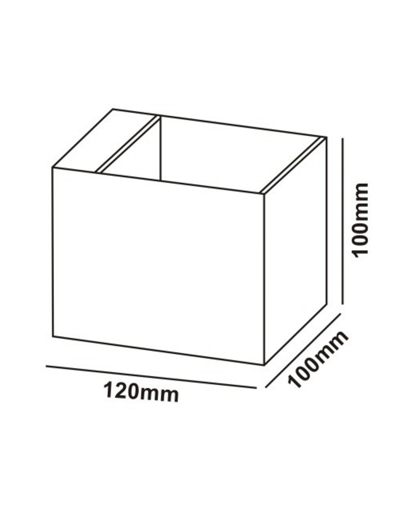 Minimalist wall lamps - Light Prestige Alaska wall lamp black G9 black LP-104/1W BK - product kolory-swiatla.pl 5