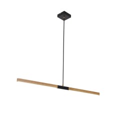 Light Prestige Lugano 1 wiszaca LED brązowy/ czarny LP-2828/1P -132