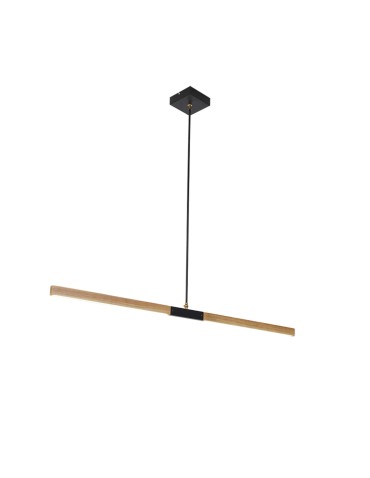Light Prestige Lugano 1 LED pendant brown/black LP-2828/1P -132