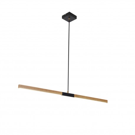 Light Prestige Lugano 1 wiszaca LED brązowy/ czarny LP-2828/1P -132