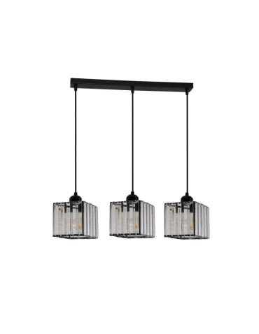 Light Prestige Galactico 3 pendant line E27 black LP-2383/3L