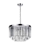 Glamour chandeliers - Light Prestige Vetro pendant E14 transparent LP-2910/5P - product 1