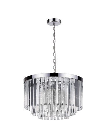 Light Prestige Vetro pendant E14 transparent LP-2910/5P