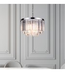 Glamour chandeliers - Light Prestige Vetro pendant E14 transparent LP-2910/5P - product 4