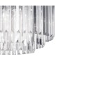 Glamour chandeliers - Light Prestige Vetro pendant E14 transparent LP-2910/5P - product 7