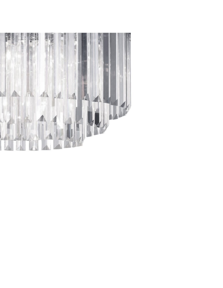 Glamour chandeliers - Light Prestige Vetro pendant E14 transparent LP-2910/5P - product kolory-swiatla.pl 7