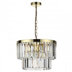 Light Prestige Vetro lampa wisząca antyczne złoto LP-2910/5P AGD 5xE14 antyczne złoto