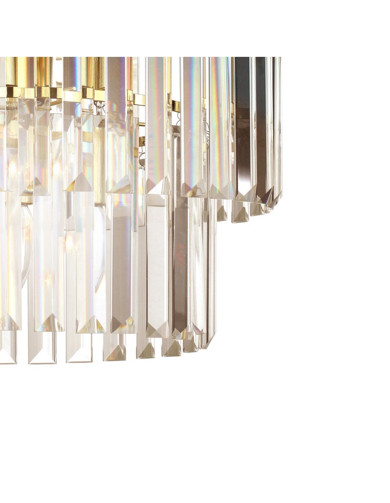 Glamour chandeliers - Light Prestige Vetro pendant lamp antique gold LP-2910/5P AGD 5xE14 antique gold - product kolory-swiatla.pl 5