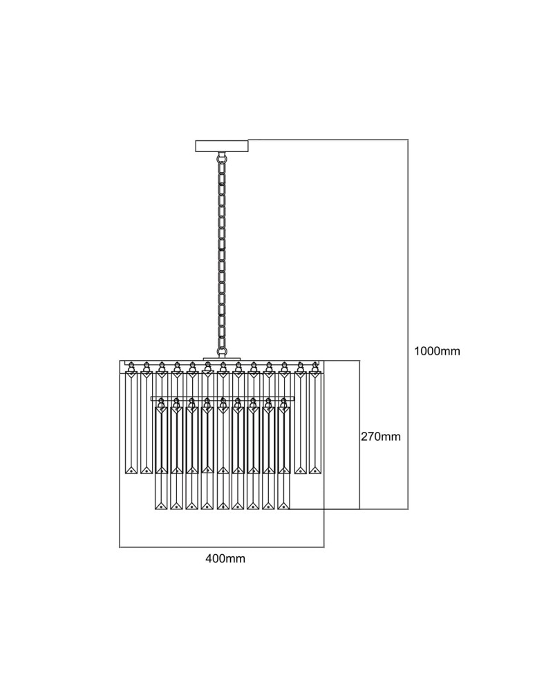 Glamour chandeliers - Light Prestige Vetro pendant lamp antique gold LP-2910/5P AGD 5xE14 antique gold - product kolory-swiatla.pl 7