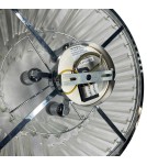 Ceiling lamps with crystals - Light Prestige Vetro plafond E14 transparent/chrome LP-2910/4C - product 6