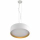Light Prestige Hudson lampa wisząca biała/złota LP-043/1P WH/GD 1 xLED biały / złoty