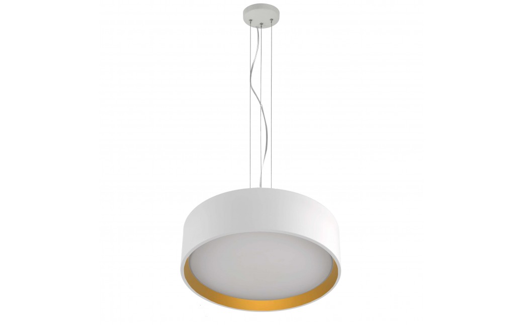 Light Prestige Hudson lampa wisząca biała/złota LP-043/1P WH/GD 1 xLED biały / złoty