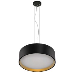 Light Prestige Hudson lampa wisząca czarna/złota LP-043/1P BK/GD 1xLED czarny / złoty