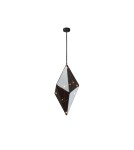 Pendant lamps - Light Prestige Constellation vertical pendant G9 black / smoke LP-055/1P BK - product 1