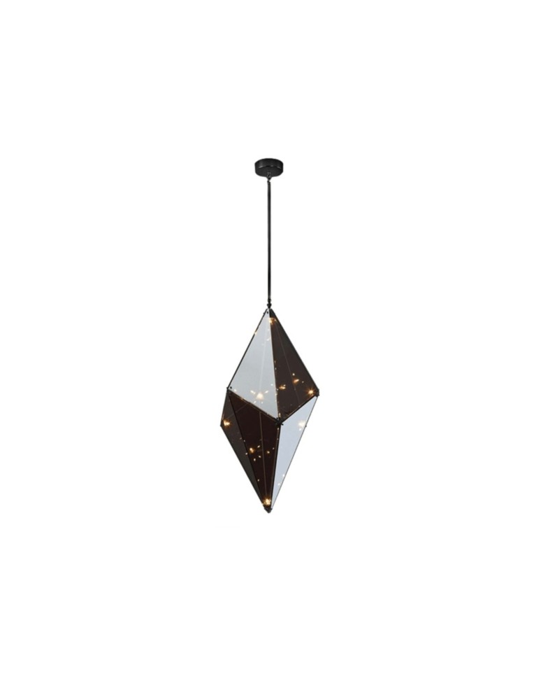 Pendant lamps - Light Prestige Constellation vertical pendant G9 black / smoke LP-055/1P BK - product kolory-swiatla.pl 1