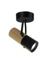 View Light Prestige Bovino wall lamp GU10 black/brown LP-1111/1W