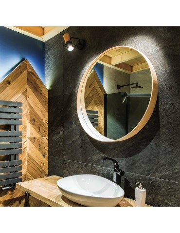 Light Prestige Bovino wall lamp GU10 black/brown LP-1111/1W - product 2